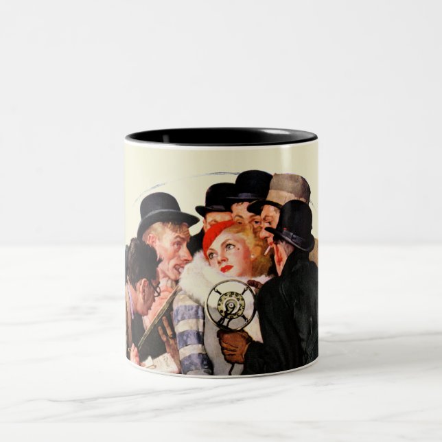 Taza Bicolor Actriz joven de Hollywood (Centro)