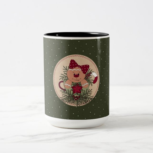Taza Bicolor Acuerdo de Gingerbread Lady Mug (Centro)