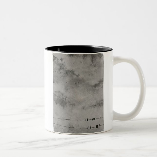 Taza Bicolor adiós cielo azul (Derecha)