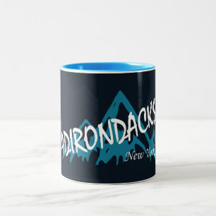 Taza Bicolor Adirondacks New York