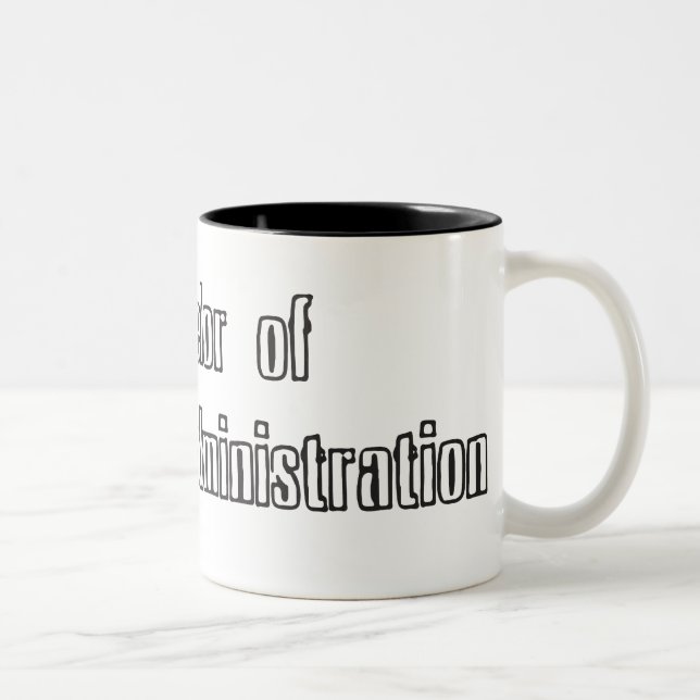 Taza Bicolor Administración de negocio (Derecha)