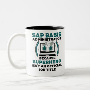 Taza Bicolor Administrador de SAP Basis