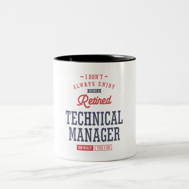 Taza Bicolor Administrador técnico (Centro)