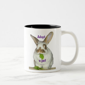 Taza Bicolor Adopte a un mascota
