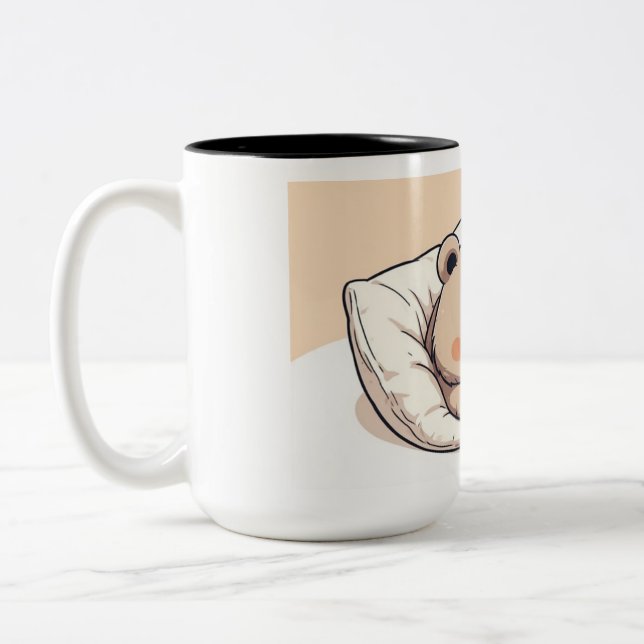 Taza Bicolor "Adorable kawaii bear (Izquierda)
