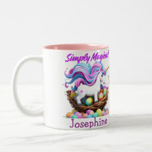 Adorable, simplemente mágico, unicornio personaliz