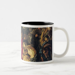Taza Bicolor Adoración de unos de los reyes magos, 1610