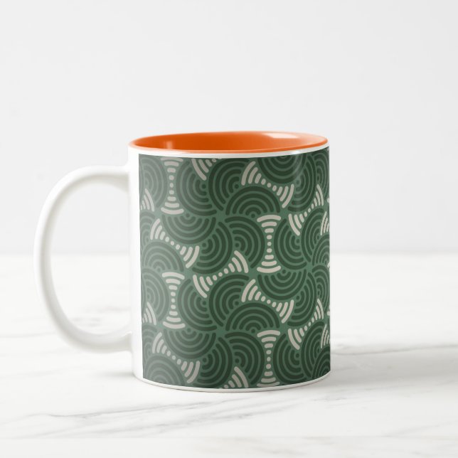Taza Bicolor adornos (Izquierda)