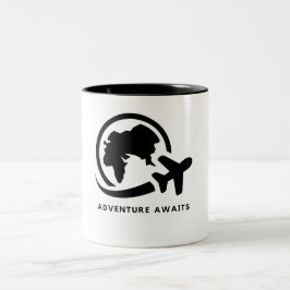 Taza Bicolor Adventure Awaits