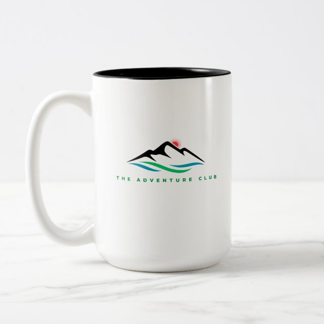 Taza Bicolor Adventure International Club (Izquierda)