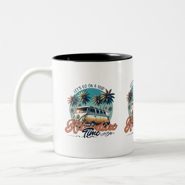 Taza Bicolor Adventure Time  (Izquierda)
