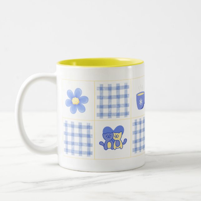 Taza Bicolor Aesthetic Coquette Mug (Izquierda)