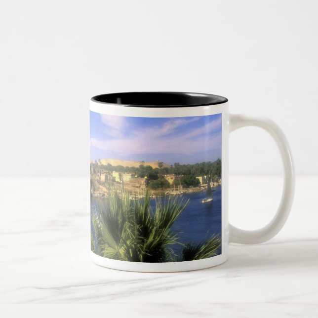 Taza Bicolor AF, Egipto, Alto Egipto, Asuán. Río Nilo, (Derecha)