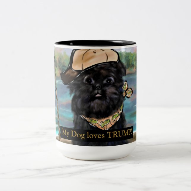 Taza Bicolor Affenpinscher (Centro)