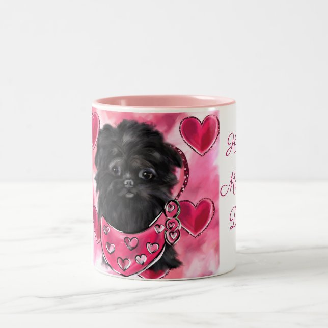 Taza Bicolor Affenpinscher   (Centro)