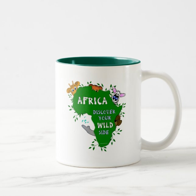 Taza Bicolor África salvaje (Derecha)