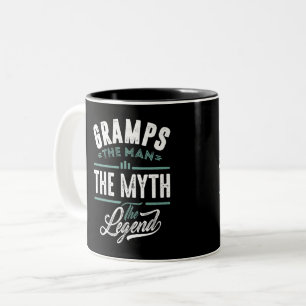 Taza Bicolor Agarra Al Hombre El Mito La Leyenda