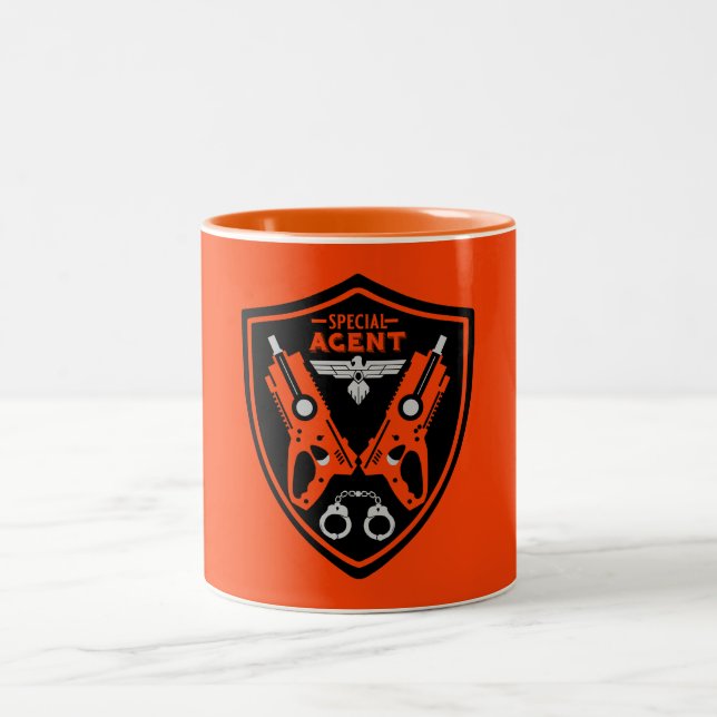 Taza Bicolor Agente especial Kid (Centro)