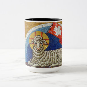 Taza Bicolor Agnus Dei