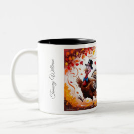 Taza Bicolor Agradecidos agradecidos agradecimientos Feliz Acci