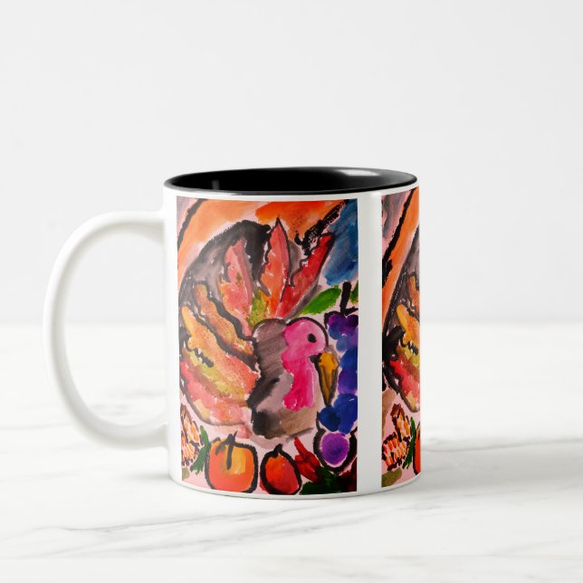 Taza Bicolor Agradecimiento de Turquía (Izquierda)