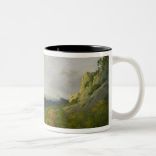 Taza Bicolor Agua de Derwent con Skiddaw en la distancia,