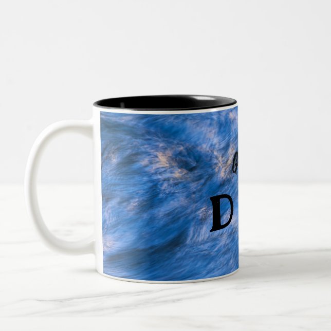 Taza Bicolor Agua de flujo (Izquierda)