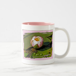 Taza Bicolor Agua rosa-Lily Bud Mug