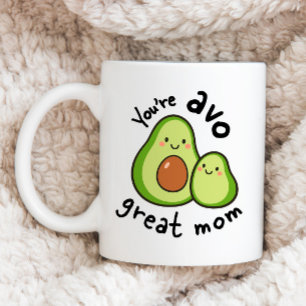 Taza Bicolor Aguacate - Regalo de Agradecimiento del Día de la 