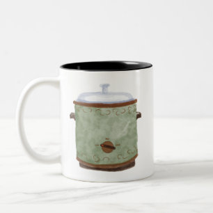 Taza Bicolor Aguacate Slow Cooker Mug