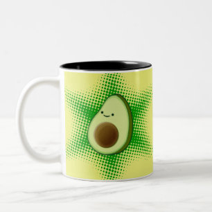 Taza Bicolor Aguacate Superstar