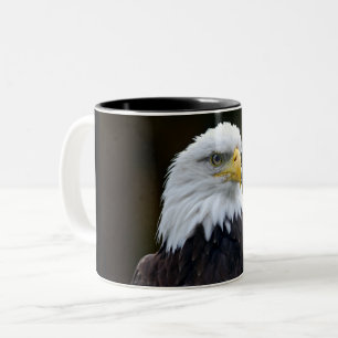 Taza Bicolor Águila calva americana