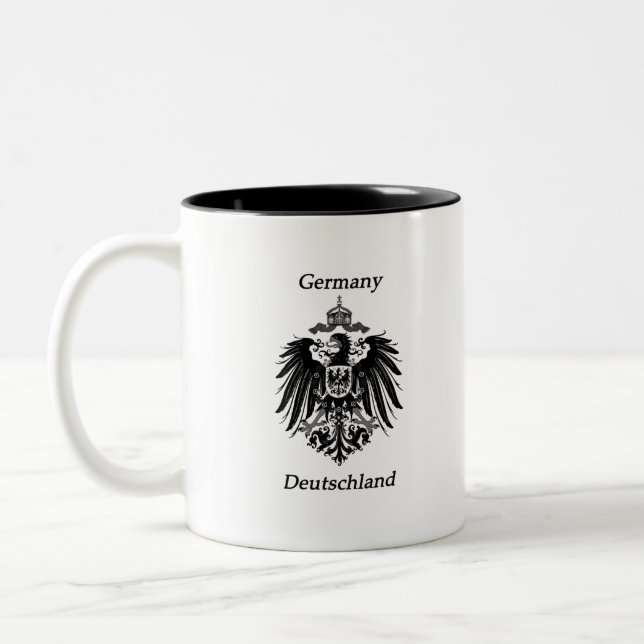 Taza Bicolor Águila imperial alemana (Izquierda)
