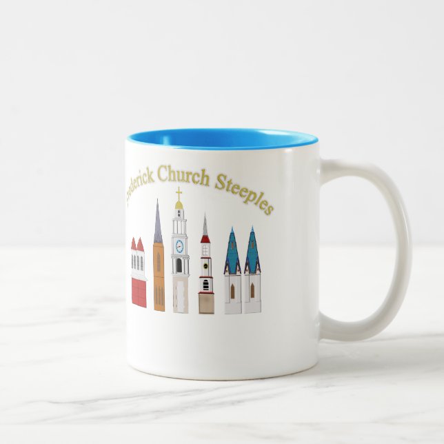 Taza Bicolor Agujas de la iglesia de Frederick (Derecha)