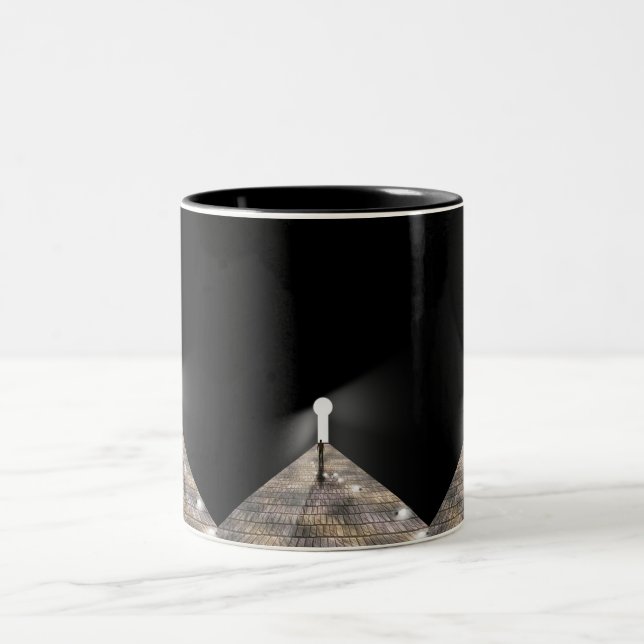 Taza Bicolor Agujero clave en el espacio (Centro)