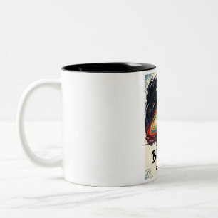 Taza Bicolor Agujero negro de responsabilidades - Espacio diver