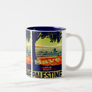 Taza Bicolor Ahorre Palestina