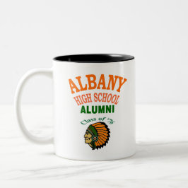 Taza Bicolor AHS 1976 Gear de Reunión de Alumnos