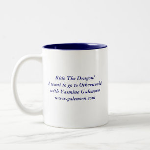 Taza Bicolor Ahumado: ¡Monte el dragón!