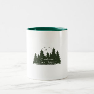 Taza Bicolor Al aire libre.