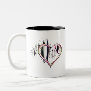 Taza Bicolor Al corazón ser verdadero