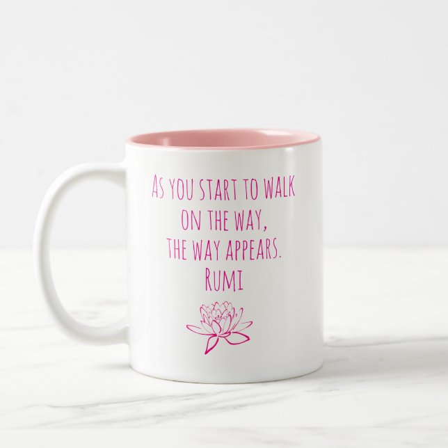 Taza Bicolor Al Empezar - Rumi (Izquierda)