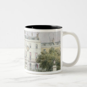 Taza Bicolor Al oeste frente de la casa de sir Robert Peel