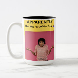 Taza Bicolor AL PARECER Esto Era Parte del Plan. 🤷♀️