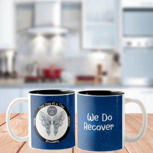Taza Bicolor Alas de Ángel - Recuperación Personalizada de 12 P