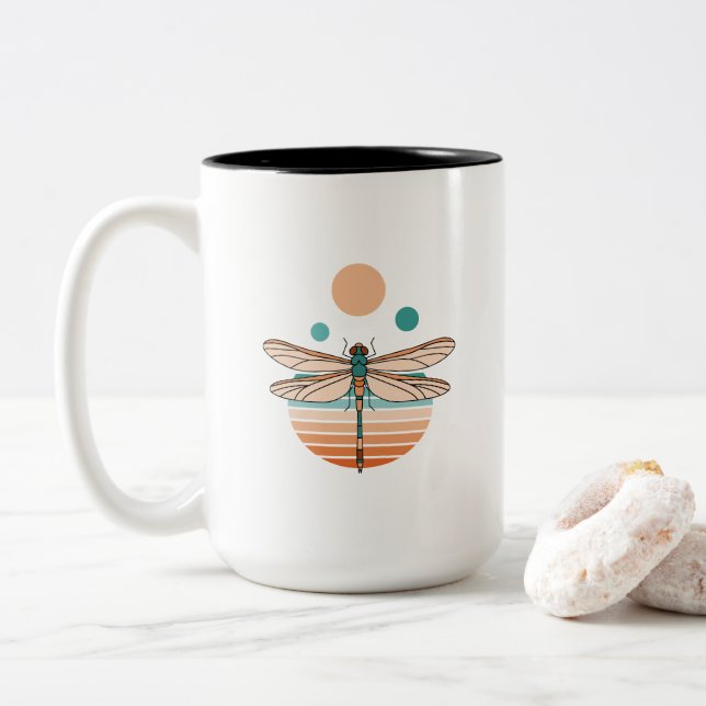 Taza Bicolor Alas del Ocaso (Con donut)