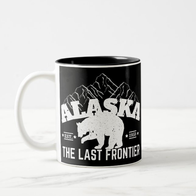 Taza Bicolor Alaska, el último oso polar fronterizo (Izquierda)