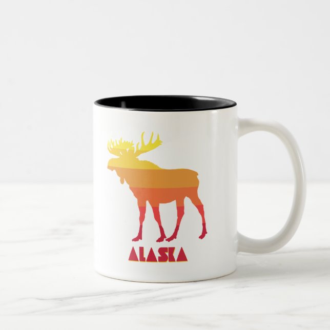 Taza Bicolor Alaska Moose (Derecha)