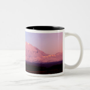 Taza Bicolor Alaska, Parque Nacional Denali, Mt. McKinley en