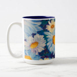 Taza Bicolor Alaskan Daisy 15oz Mug